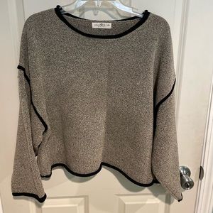 Natural Life Josie cropped textured sweater S/M